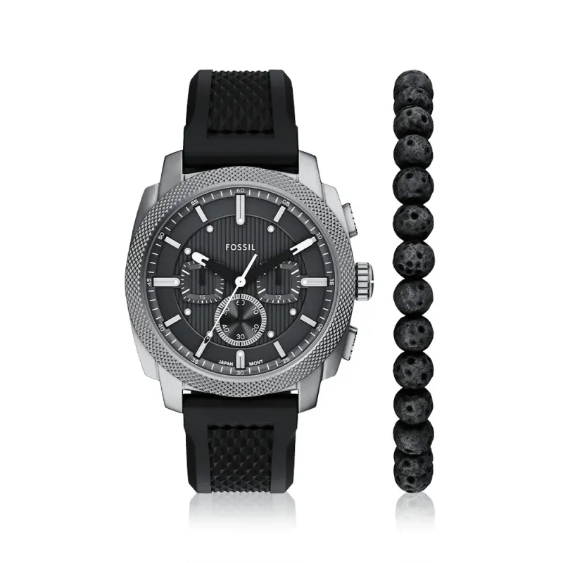 Fossil Machine Chronograph Watch Gift Set FS6145SET