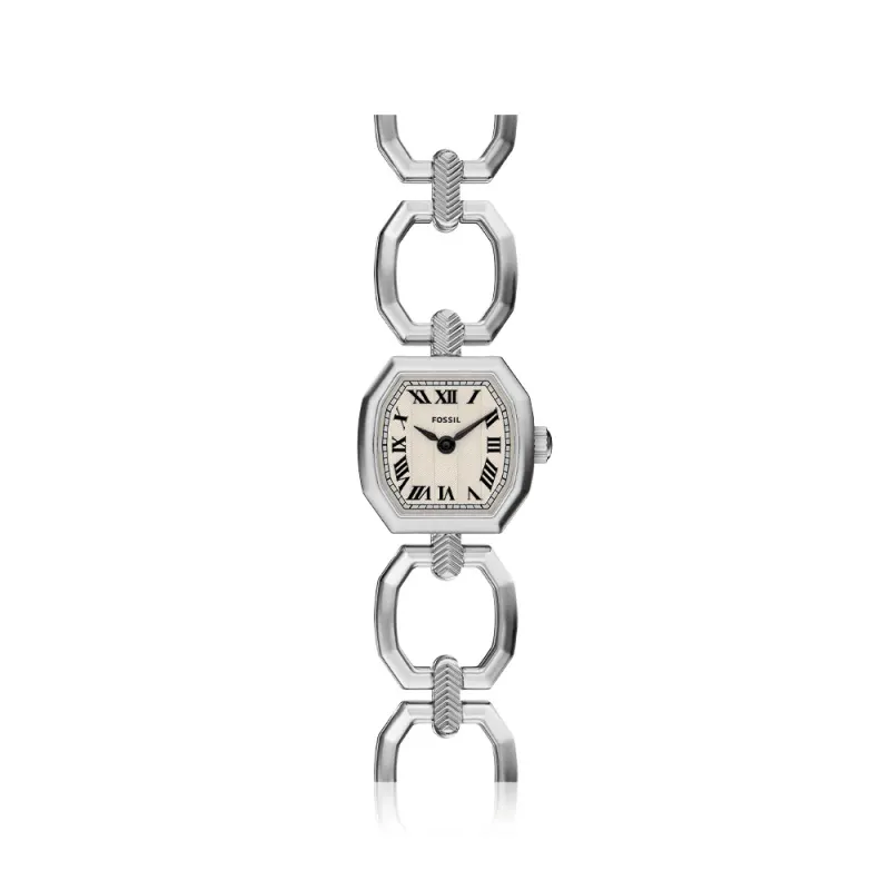 Fossil Harlow Silver Tone Watch ES5485
