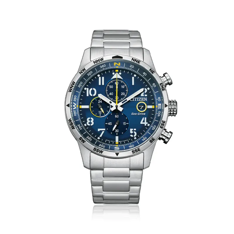 Citizen Chronograph Eco-Drive Men's Blue Watch CA0790-83L