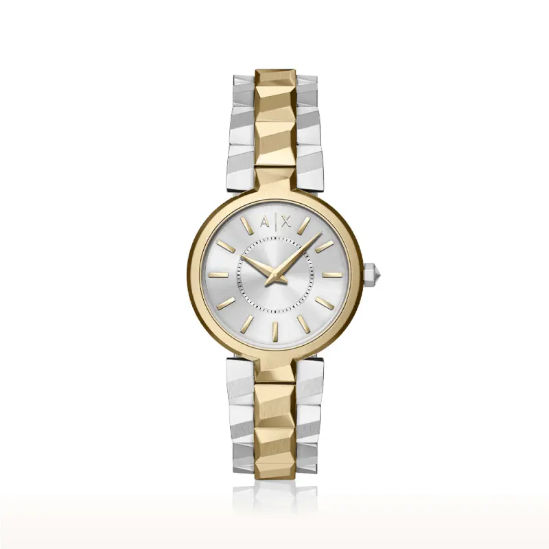 Armani Exchange Audora Two-Tone Watch AX4406