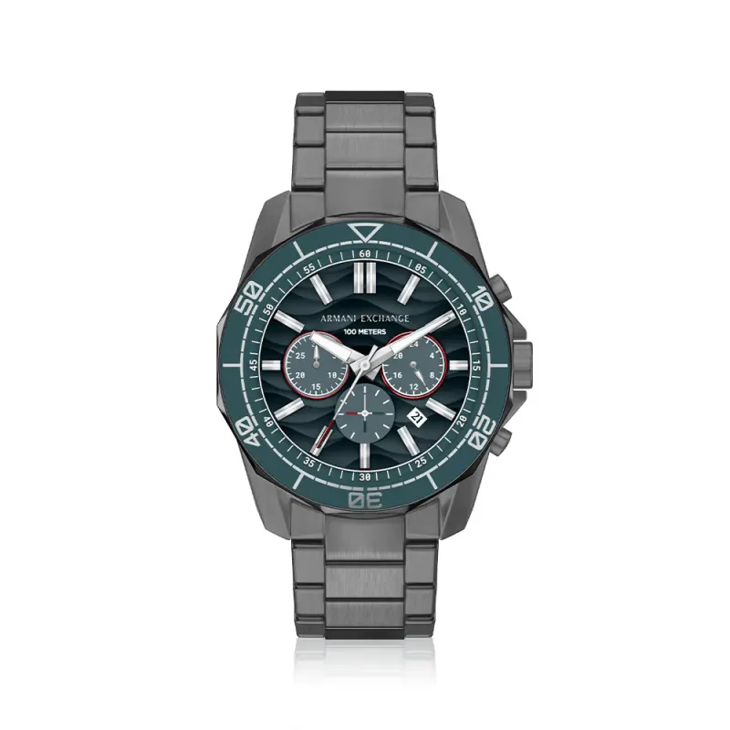 Armani Exchange Spencer Grey Tone Watch AX1972