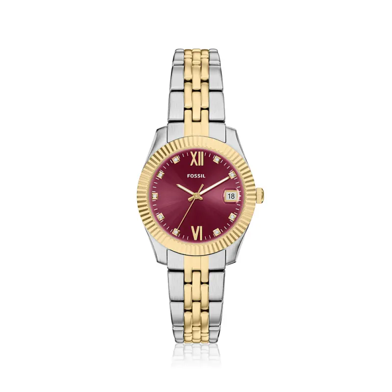 Fossil Scarlette Two-Tone Watch ES5461