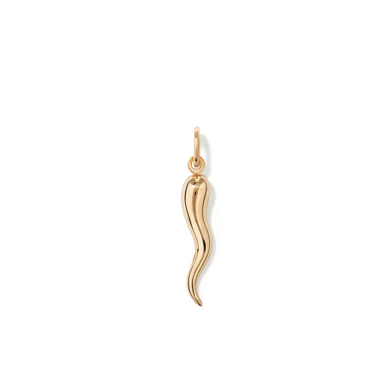 Cornicello Pendant in 9kt Bonded Gold Silver Filled