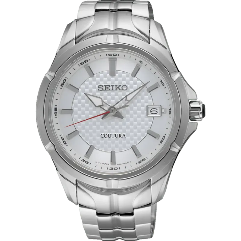 Seiko Coutura Silver Tone Watch SUR565P-9