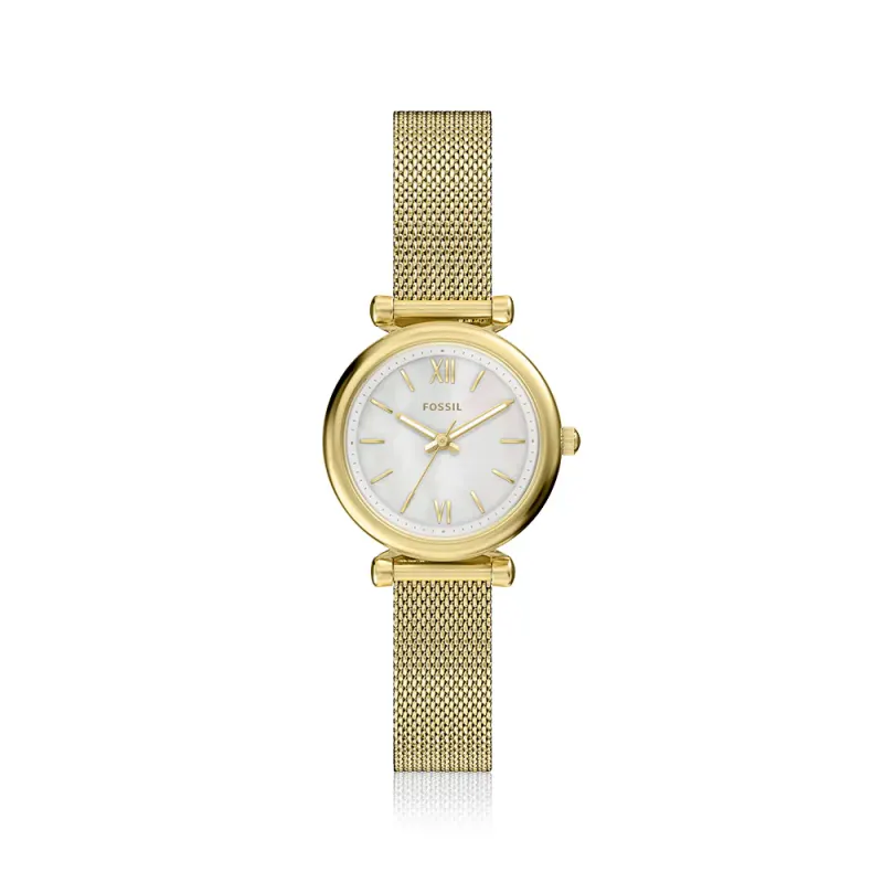 Fossil Carlie Gold Tone Watch ES5462