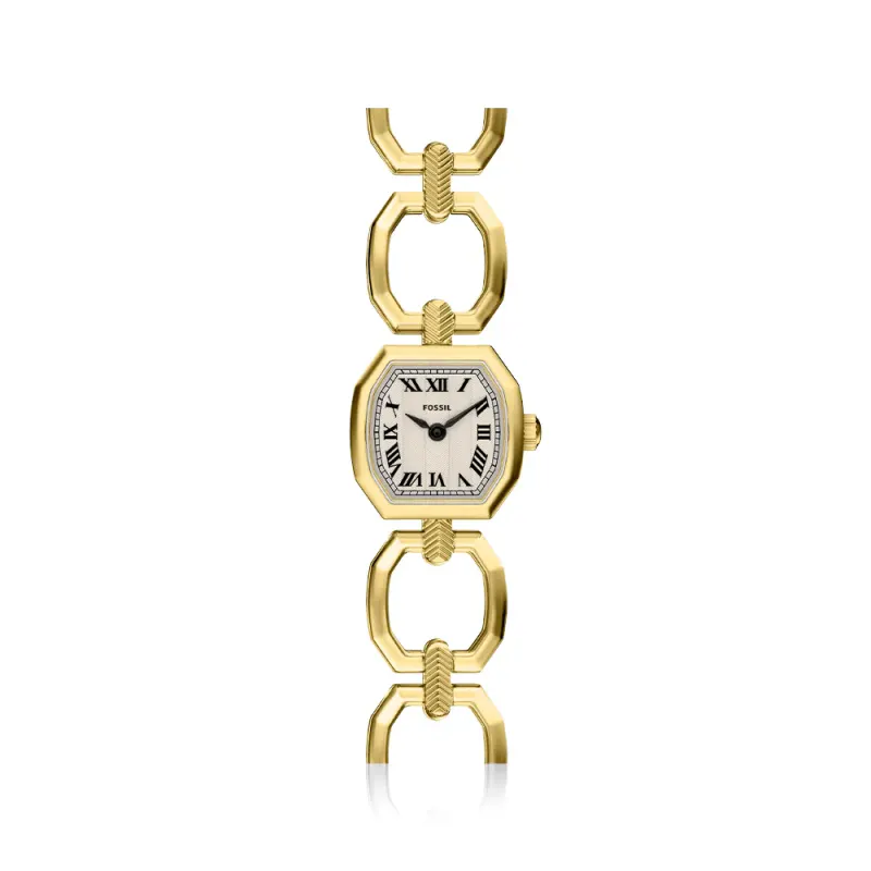 Fossil Harlow Gold Tone Watch ES5483