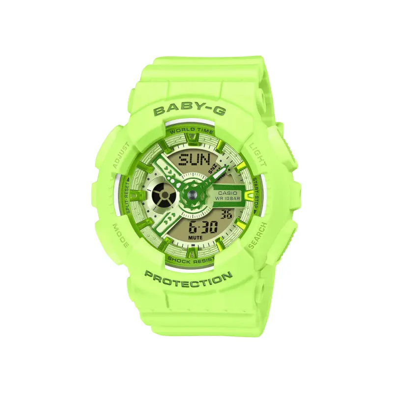 Casio Baby G Duo Y2K Green Digital Watch BA110YK-3A