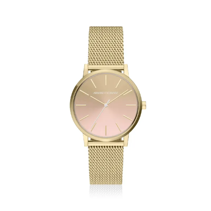 Armani Exchange Lola Gold Tone WatchAX5619