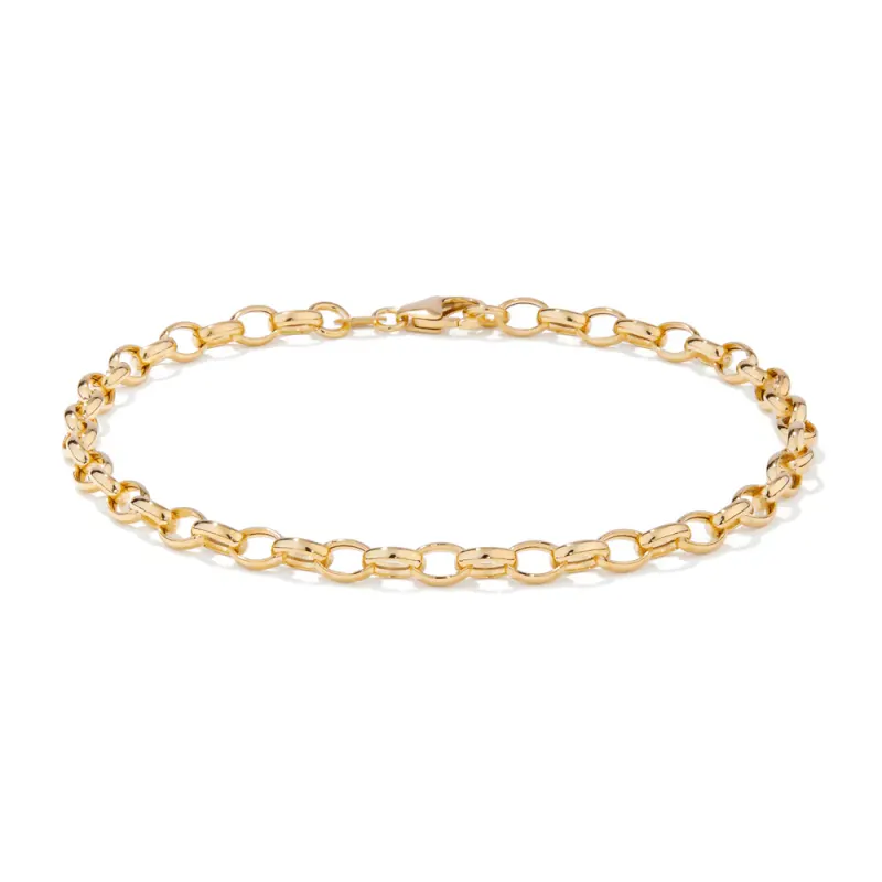 19cm Hollow Oval Blecher in 9kt Yellow Gold