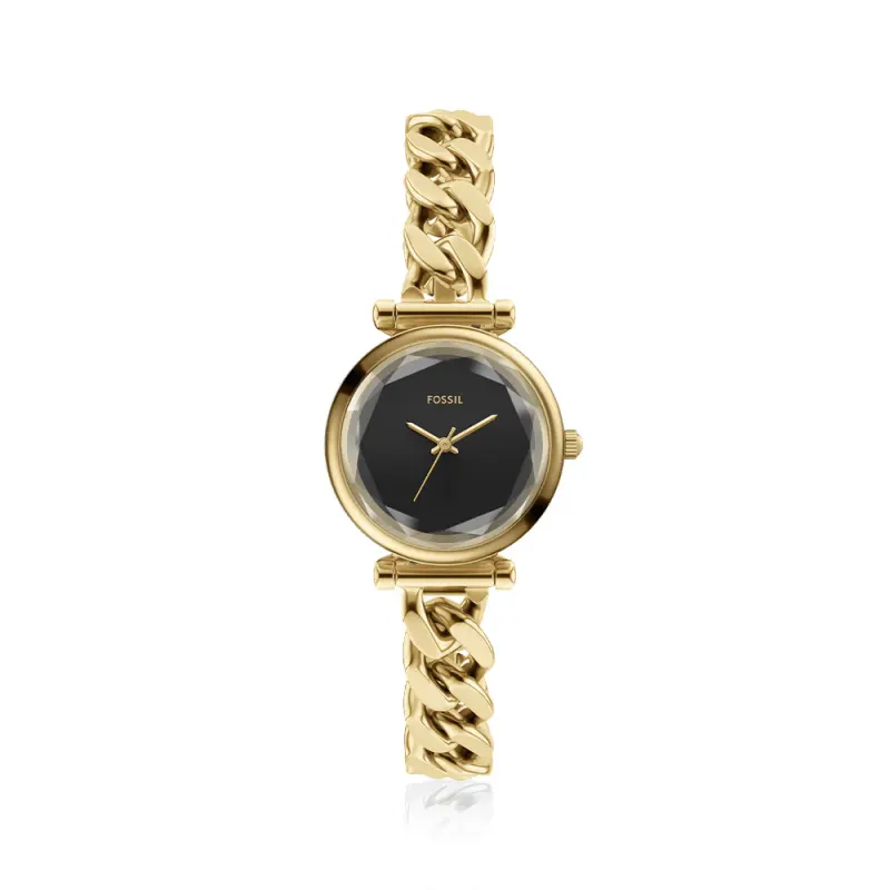 Fossil Carlie Gold Tone Watch ES5440