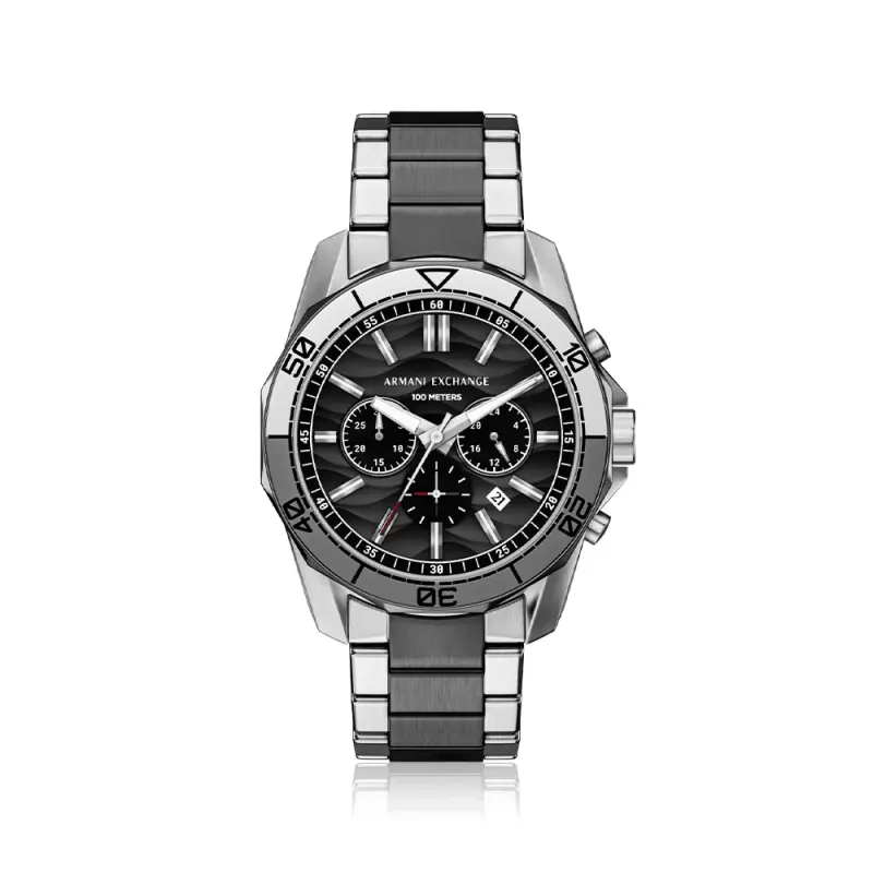 Armani Exchange Spencer Two-Tone Watch AX1973