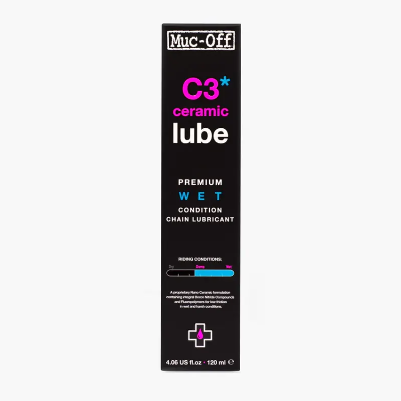 Muc-Off Wet Lube 120ml C3 Ceramic
