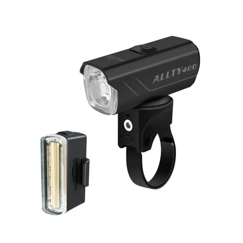 MAGICSHINE Allty 400 & SeeMee 20 - Combo Light Set - USB-C - IPX6