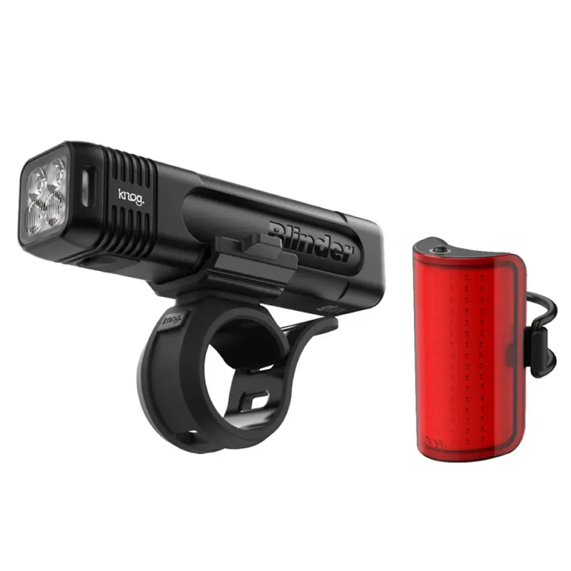 Knog Blinder 1000 / Mid Cobber Reflex USB-C Combo Light Set