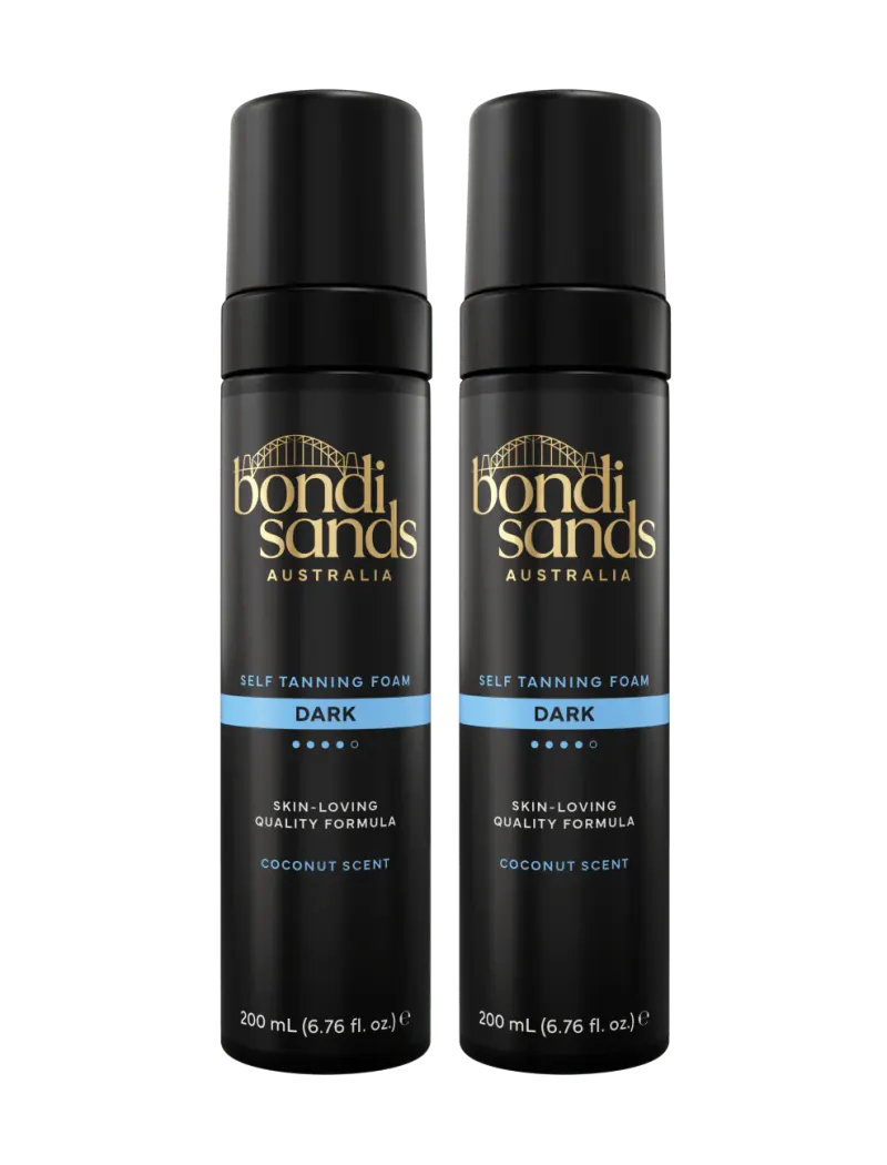 Dark Self Tanning Foam Bundle