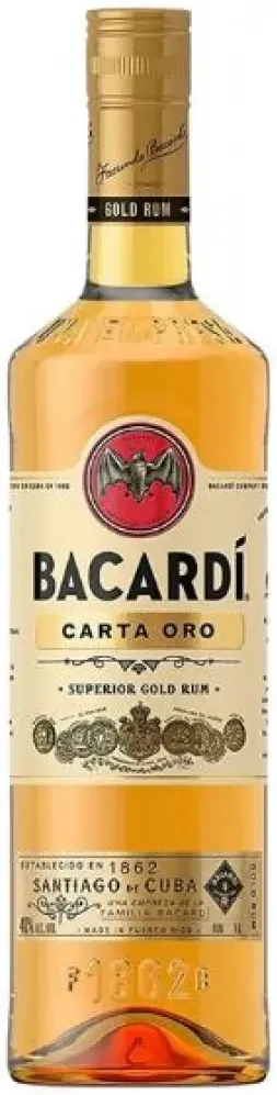 Bacardi Carta Oro Superior Gold Rum 1L
