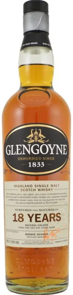 Glengoyne 18 Year Old Single Malt Whisky 700ml