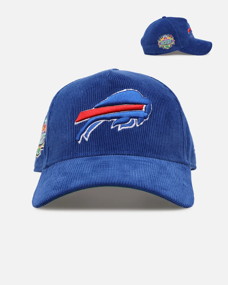 New Era Buffalo Bills 'NFL Kickoff Cord' 9FORTY A-Frame Snapback Official Team Color