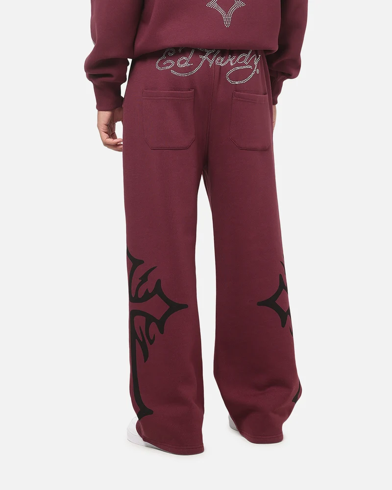 Ed Hardy Trinity Sweatpants Plum