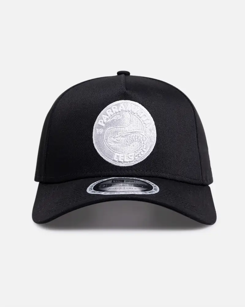 New Era Parramatta Eels 'NRL Glow In The Dark' 9FORTY A-Frame Snapback Black