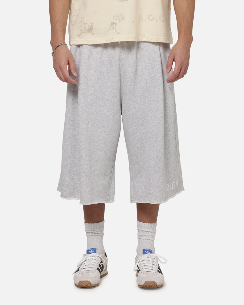 Adidas Originals Long Sweat Shorts Light Grey