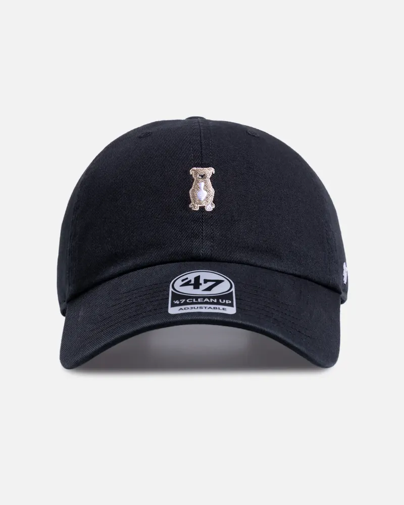 47 Brand Pitbull 'Dog Collection' 47 Clean Up Strapback Black