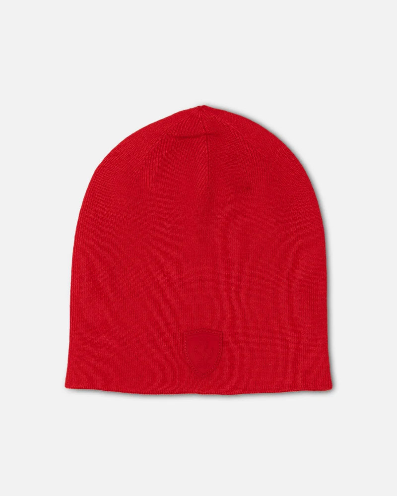 Puma Ferrari Pro Cuffless Beanie Rosso Corsa