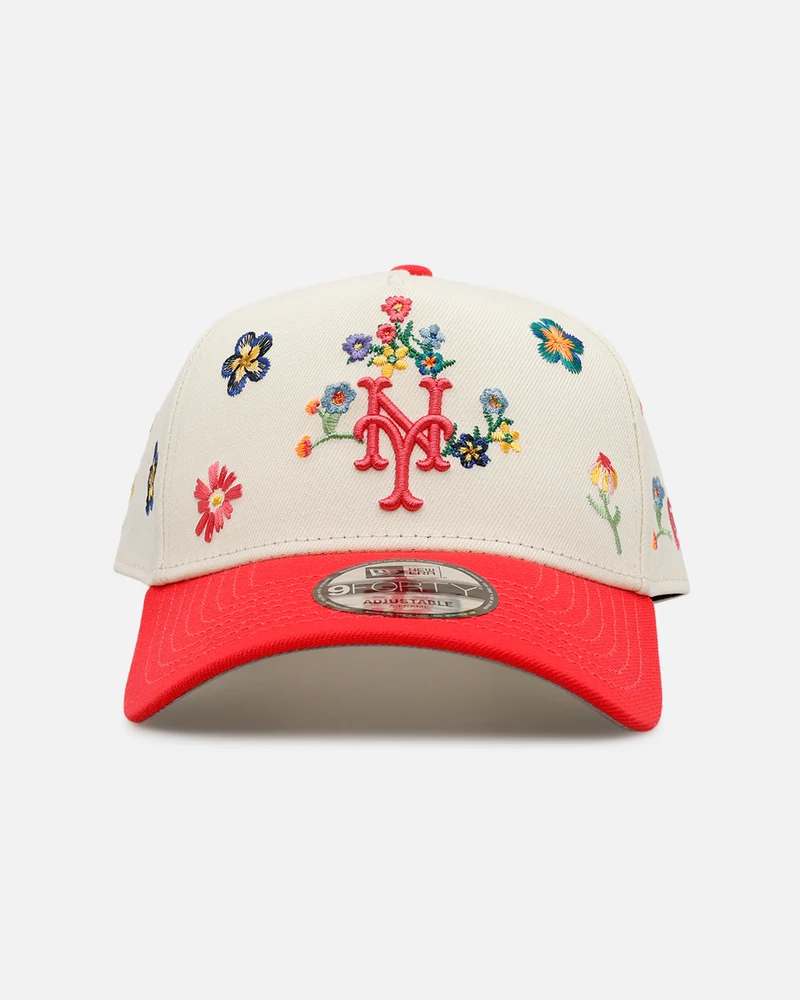 New Era New York Mets 9FORTY A-Frame Snapback Pink