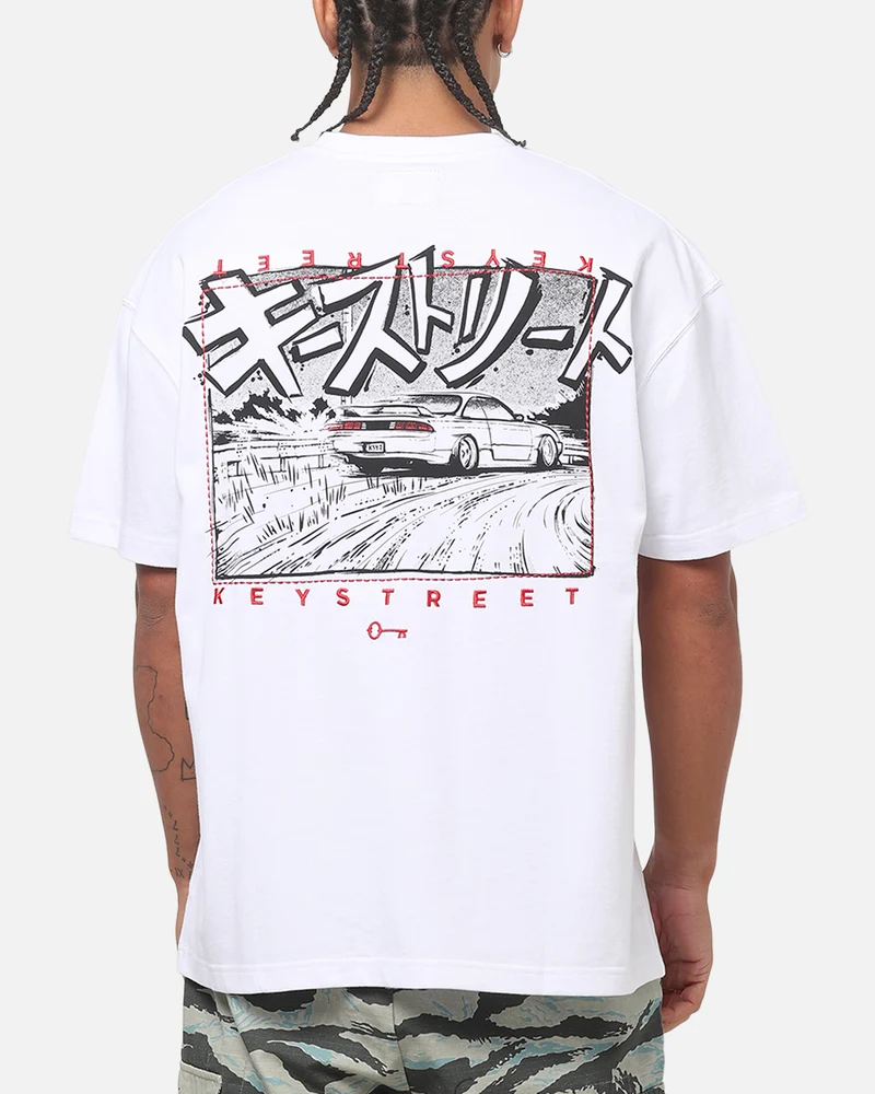 Key Street Solitaire T-Shirt White