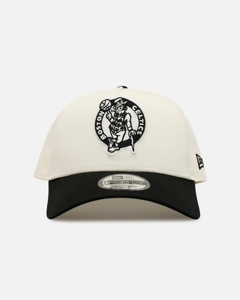 New Era Boston Celtics 'Easy Chrome Black' 9FORTY A-Frame Snapback Chrome/Black