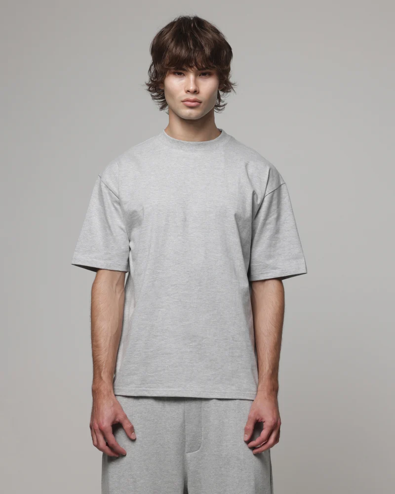 American Thrift Short Sleeve T-Shirt Grey Marle
