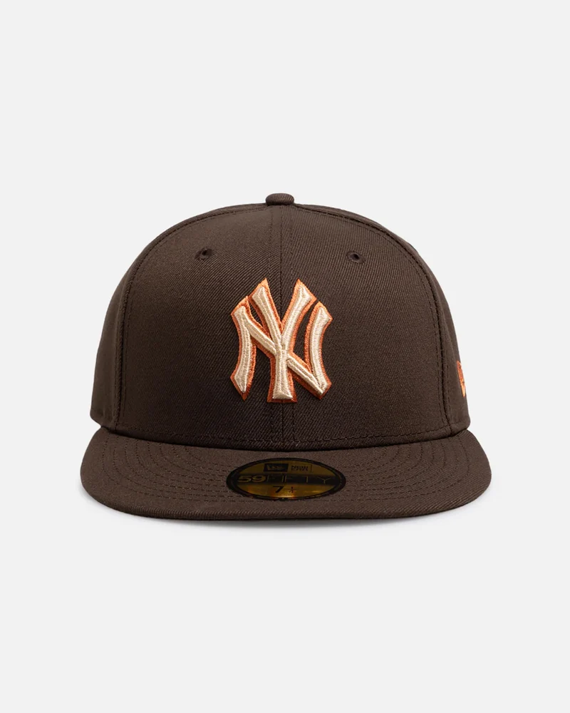 New Era New York Yankees 'Walnut' 59FIFTY Fitted Dark Brown