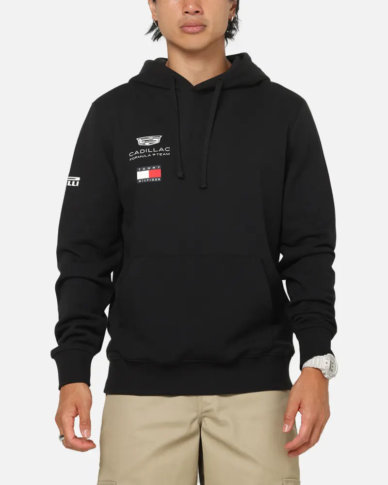 Tommy Hilfiger X Cadillac Formula 1 Team Replica Hoodie Black