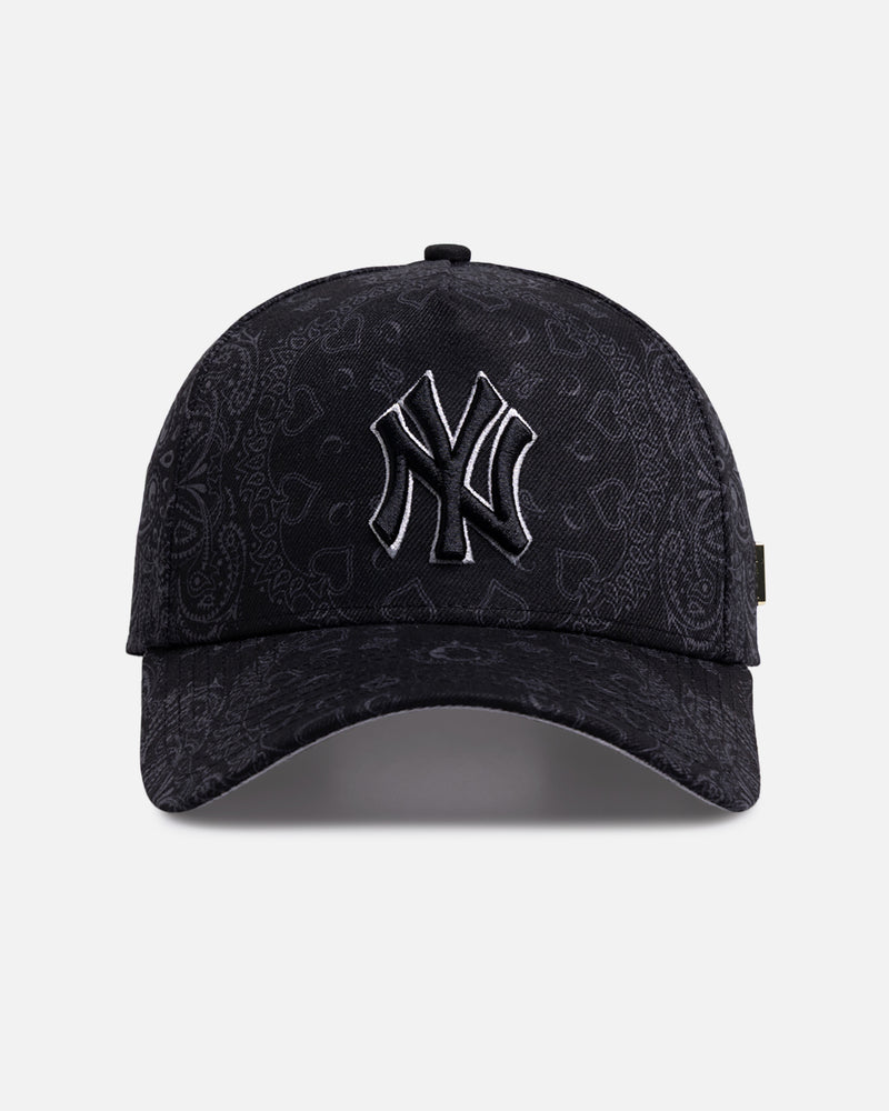 New Era New York Yankees 'Black Tonal' 9FORTY A-Frame Snapback Black