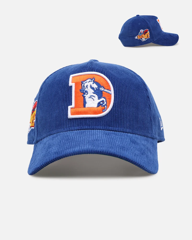 New Era Denver Broncos 'NFL Kickoff Cord' 9FORTY A-Frame Snapback Official Team Color