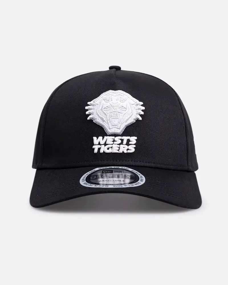 New Era Wests Tigers 'NRL Glow In The Dark' 9FORTY A-Frame Snapback Black
