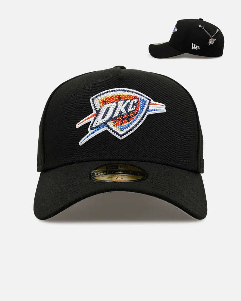 New Era Oklahoma City Thunder 'NBA Draft 2026' 59FORTY A-Frame Fitted Black
