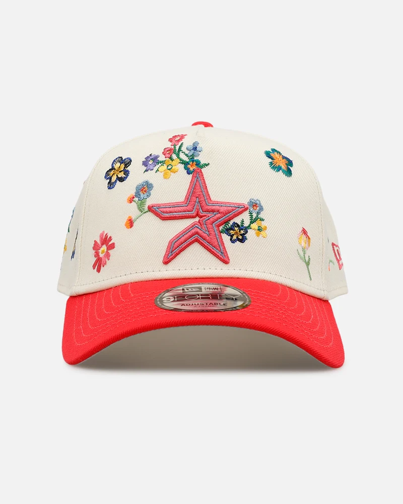 New Era Houston Astros 9FORTY A-Frame Snapback Pink