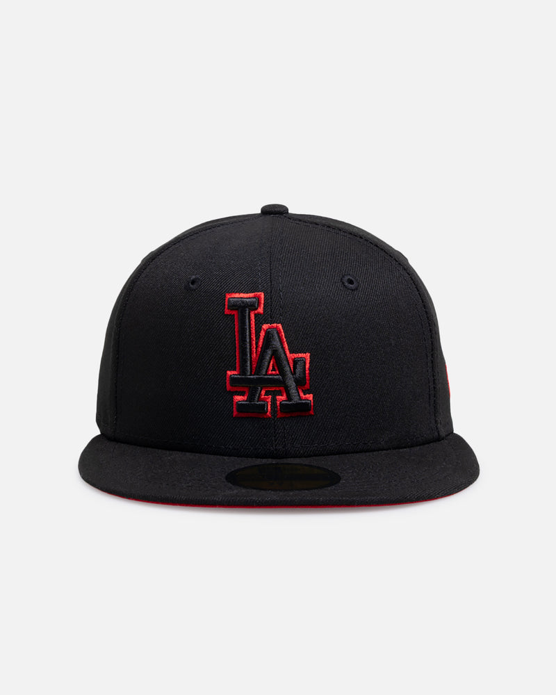 New Era Los Angeles Dodgers 'Black Pop' 59FIFTY Fitted Black