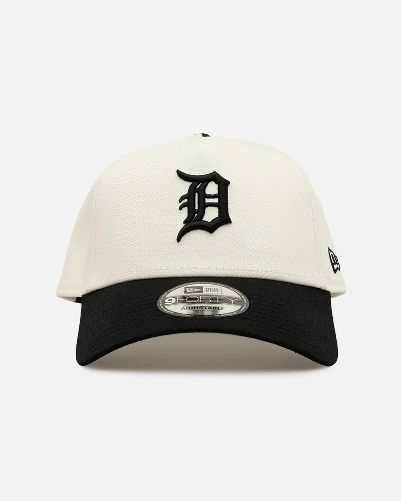 New Era Detroit Tigers 'Easy Chrome Black' 9FORTY A-Frame Snapback Chrome/Black