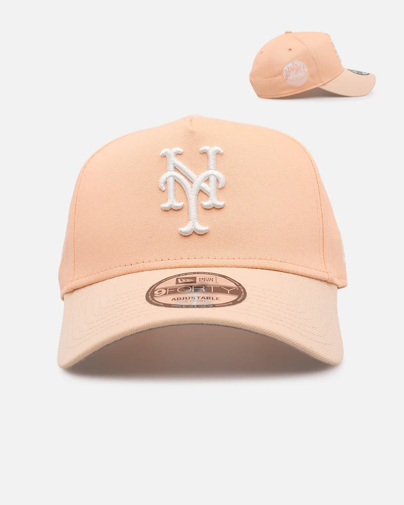 New Era New York Mets 'Peaches' 9FORTY A-Frame Snapback Peach