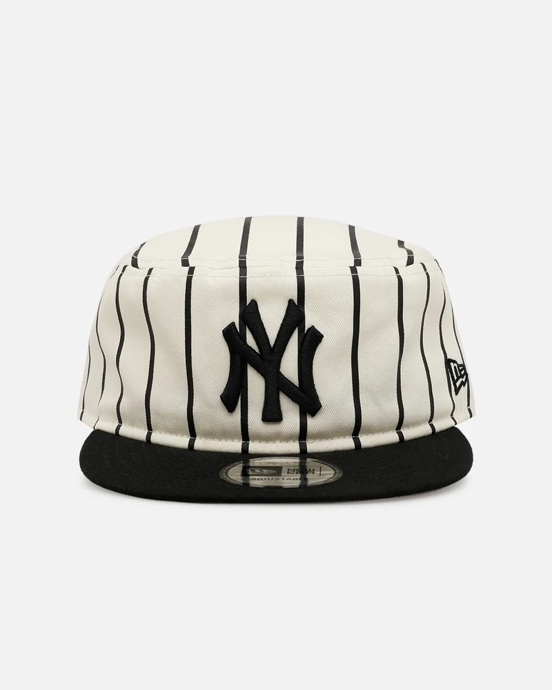 New Era New York Yankees 'Pinstripe' Painter Snapback Chrome/Black
