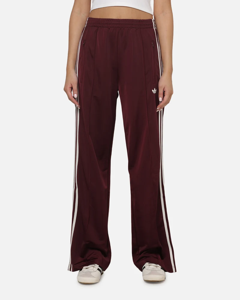 Adidas Women's Firebird Trackpants Maroon/Cream