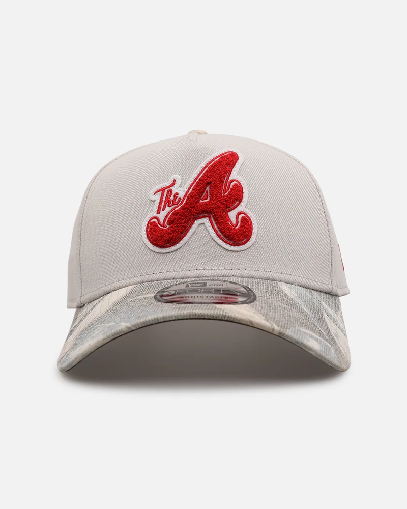 New Era Atlanta Braves 'Chenille Camo' 9FORTY A-Frame Snapback Camo