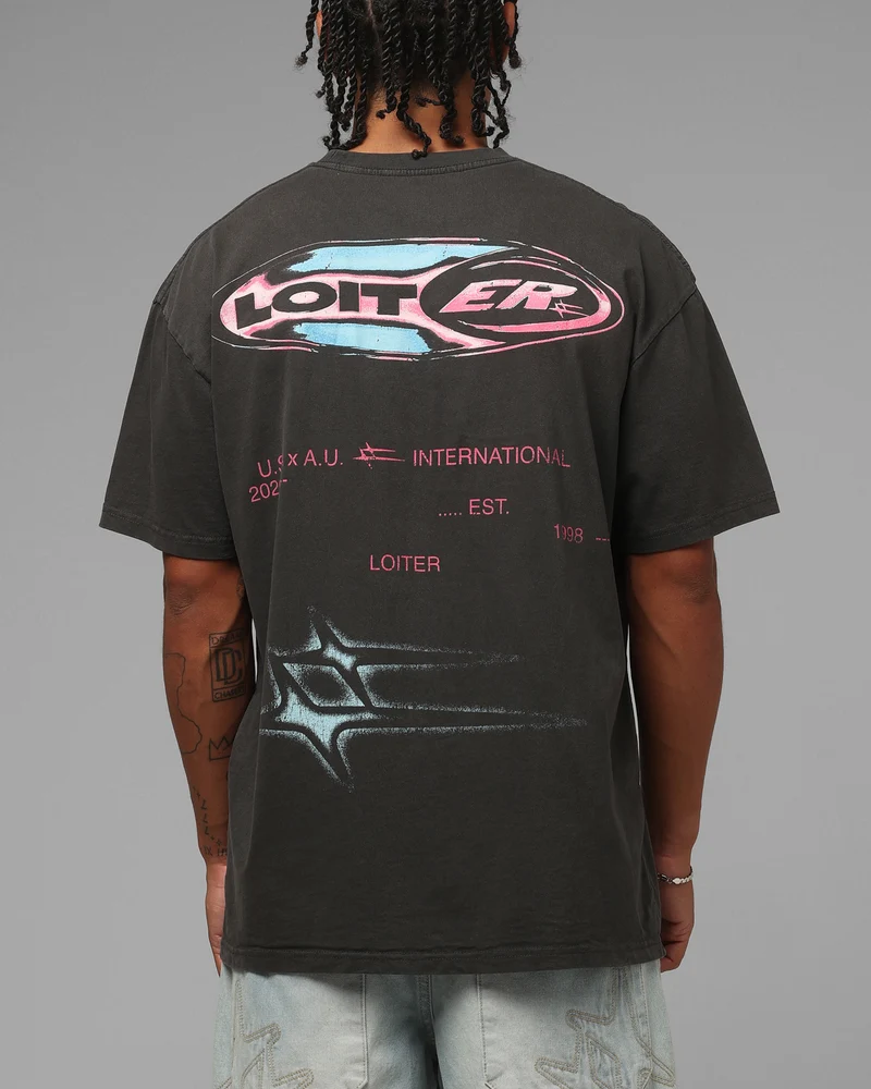 Loiter Speedform T-Shirt Vintage Black