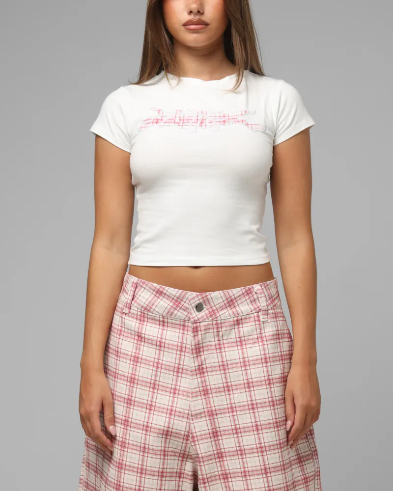 Loiter Women's Global Baby T-Shirt White