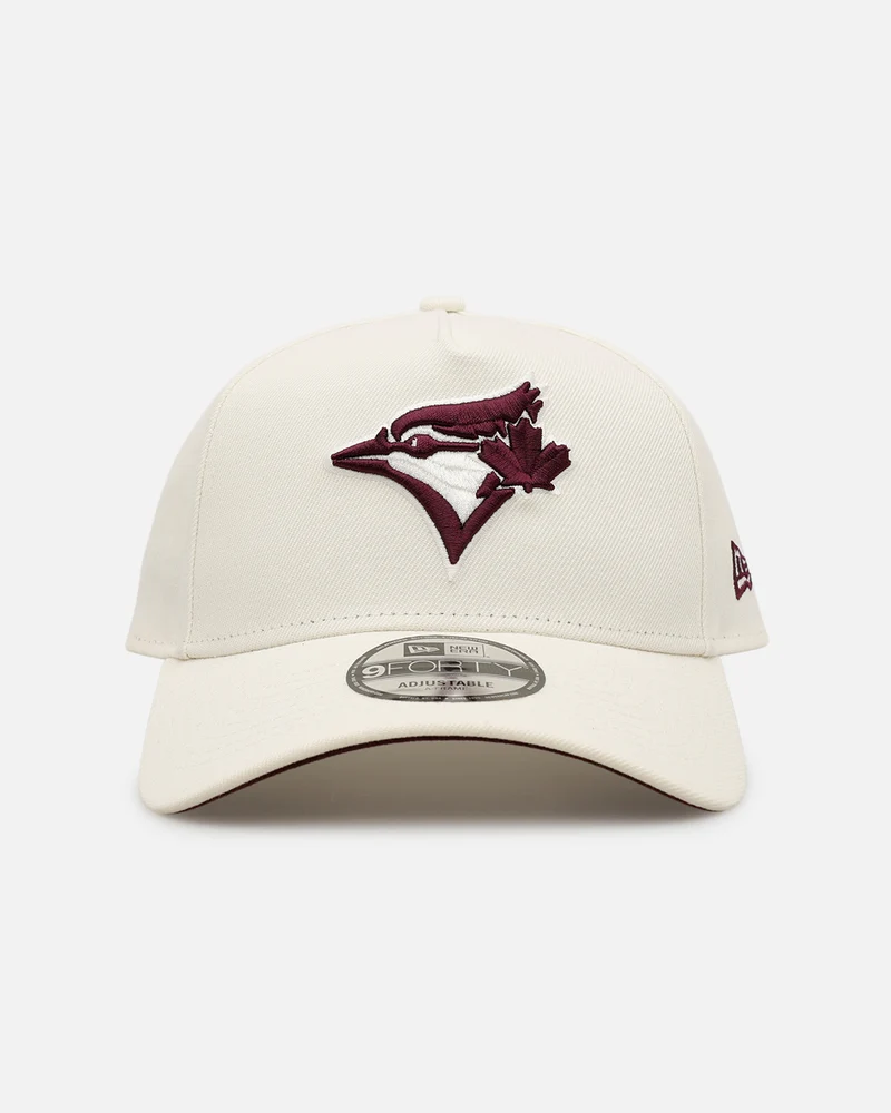 New Era Toronto Blue Jays 'Too Clean 2.0' 9FORTY A-Frame Snapback Chrome/Maroon