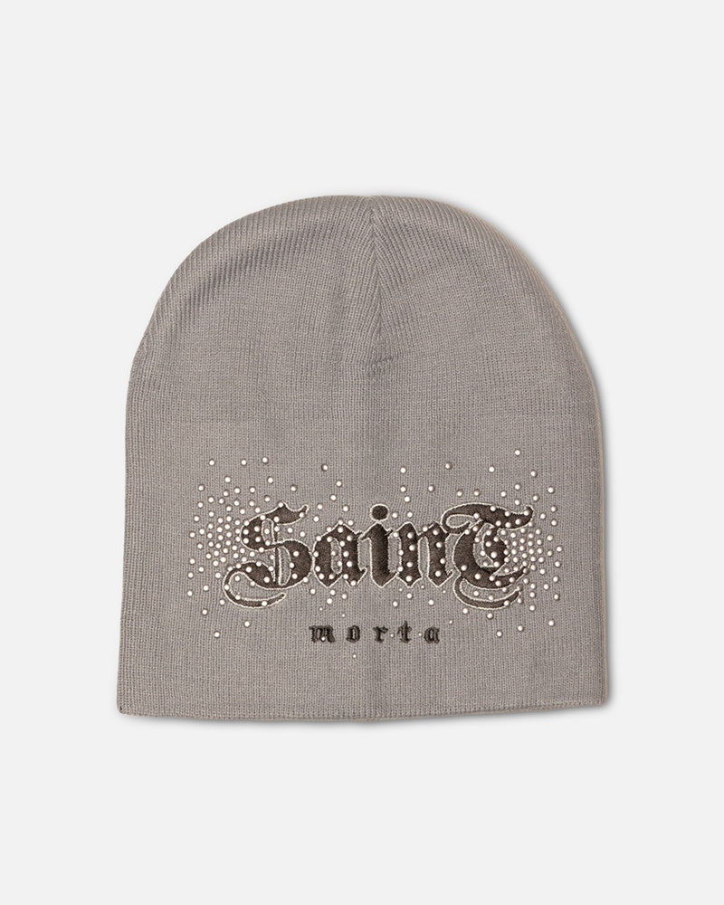 Saint Morta Medievil Skully Beanie Charcoal