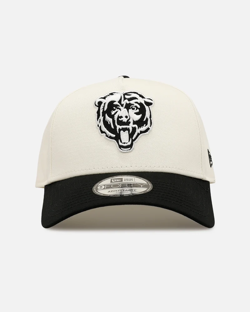 New Era Chicago Bears 'Easy Chrome Black' 9FORTY A-Frame Snapback Chrome/Black