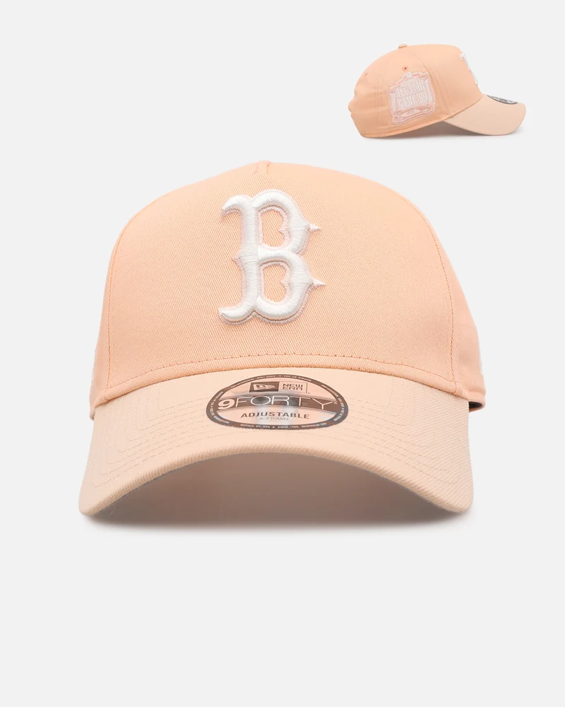 New Era Boston Red Sox 'Peaches' 9FORTY A-Frame Snapback Peach